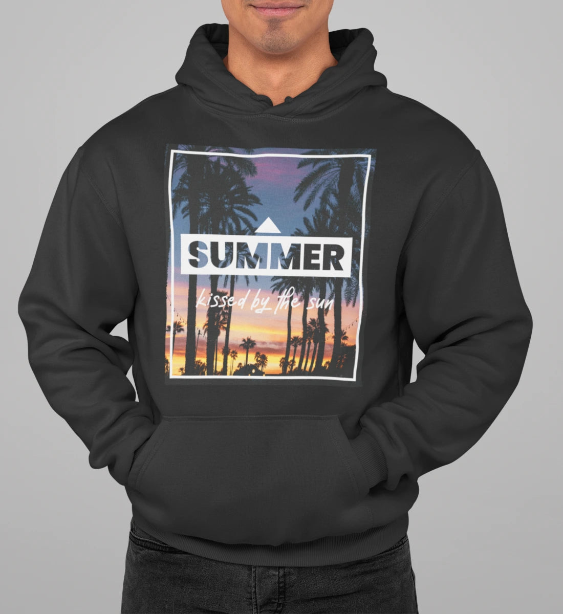 Summer - kissed by the sun  - Unisex Organic Hoodie