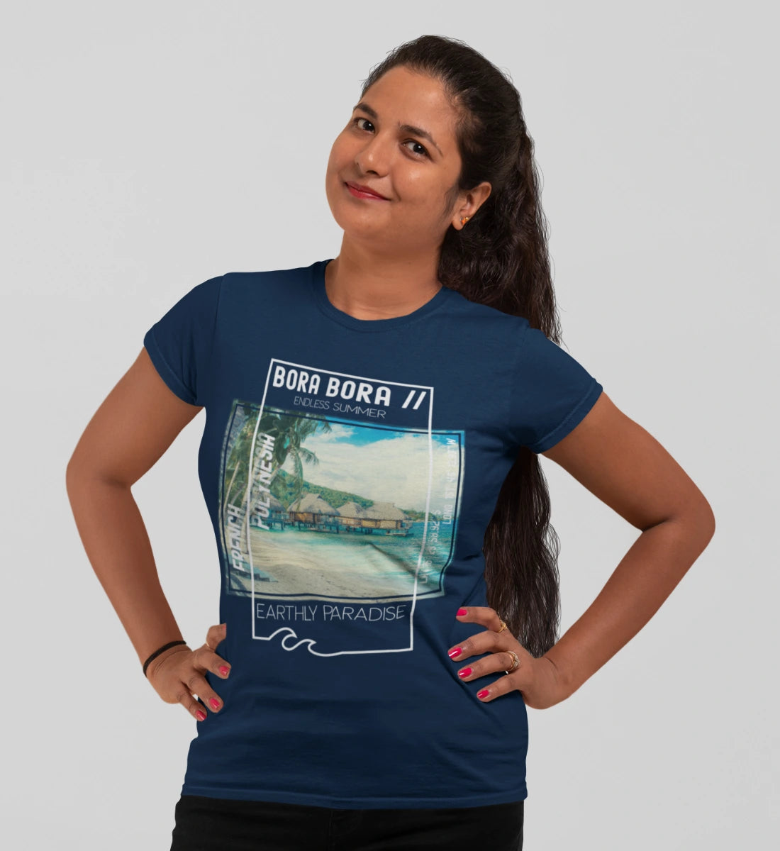 Bora Bora French Polynesia Earthly Paradise Endless Summer  - Damenshirt