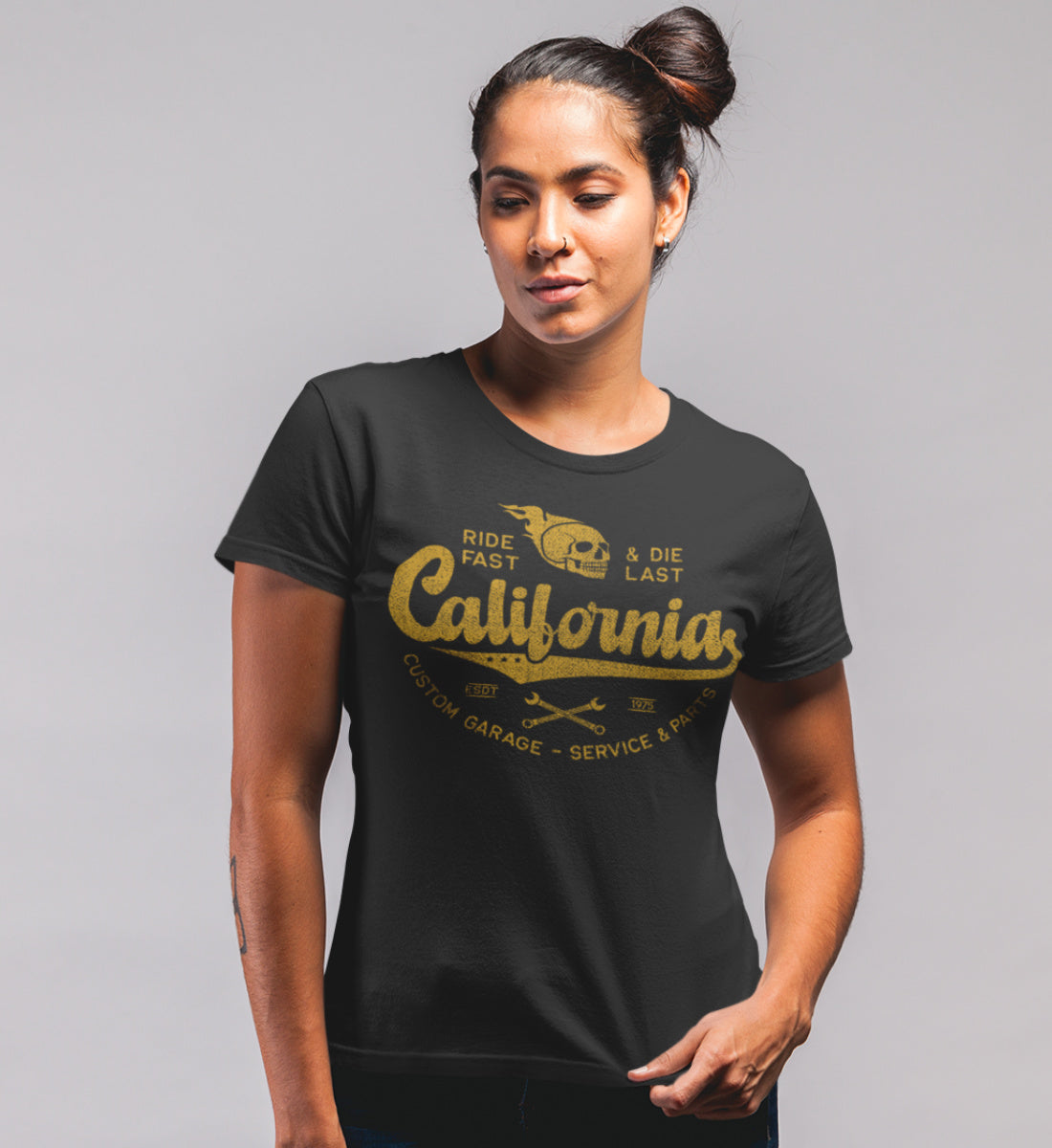 California - Ride Fast & Die Last  - Damen Premium Organic Shirt