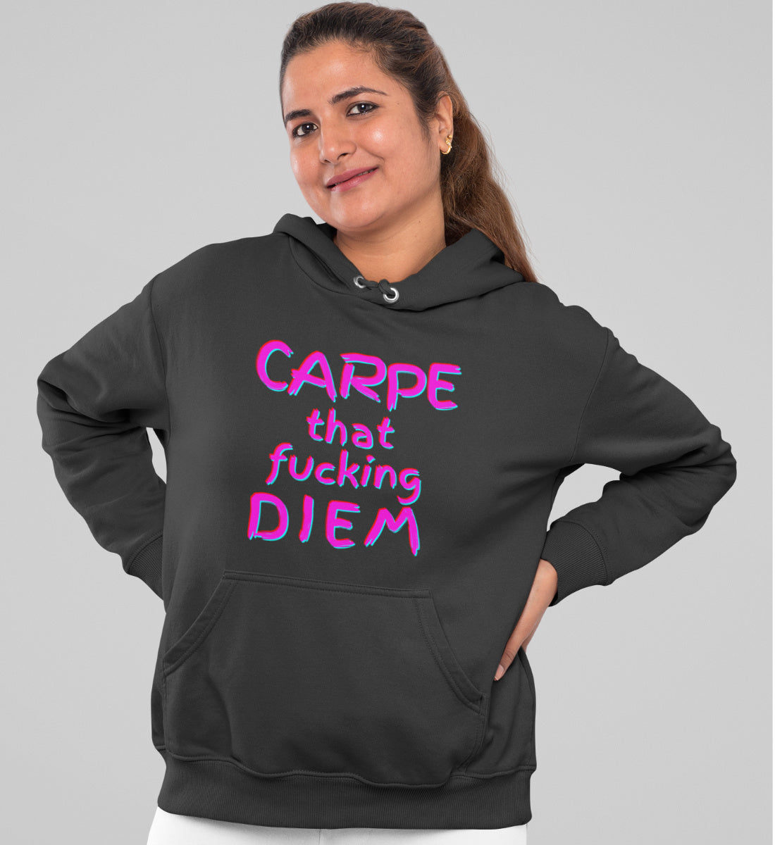 Carpe That Fucking Diem  - Damen Organic Hoodie ST/ST