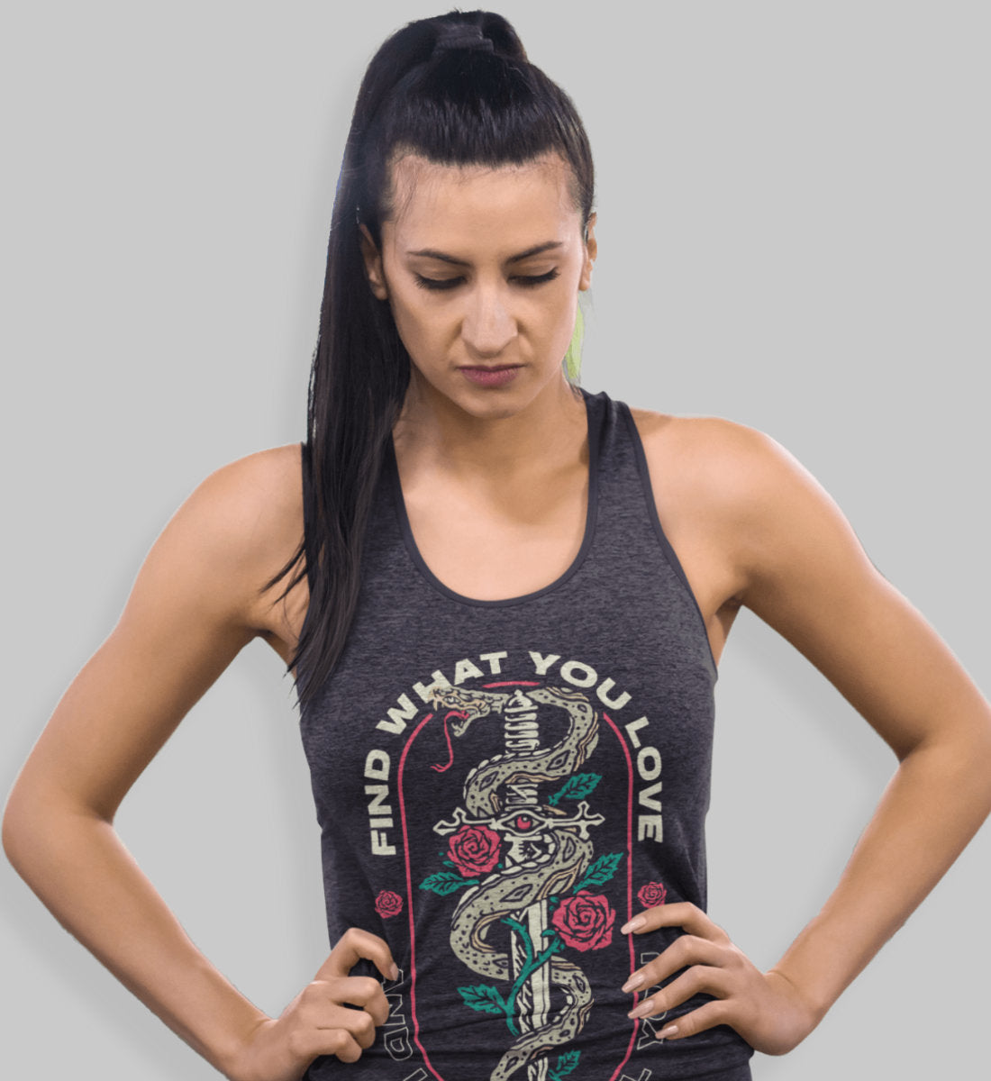 Find What You Love And Let It Kill You  - Damen Premium Organic Tanktop ST/ST