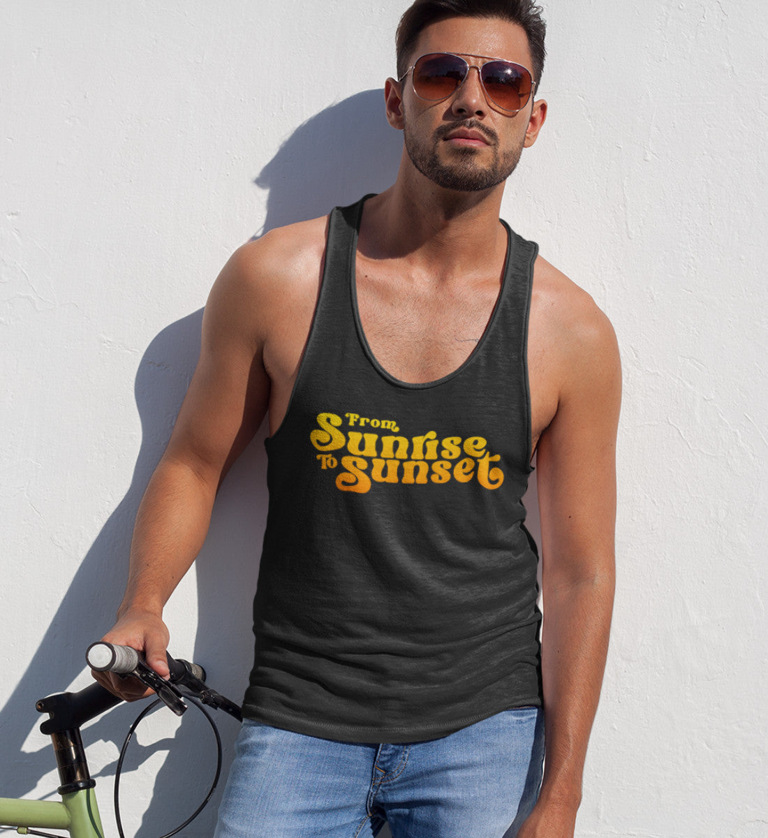 From Sunrise To Sunset  - Herren Tanktop