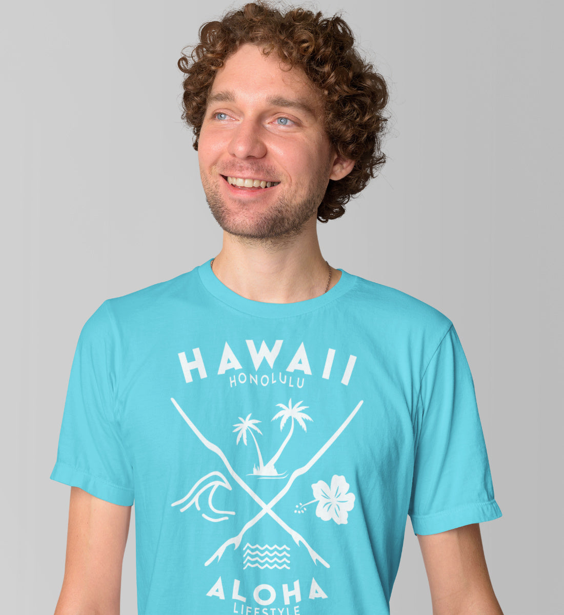 Hawaii Honolulu Surfer Style Aloha Lifestyle  - Herren Shirt