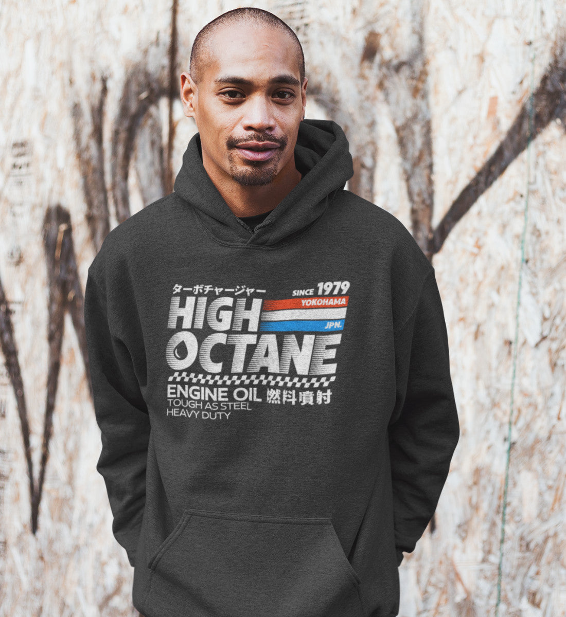 High Octane - Heavy Duty Engine Oil   - Unisex Premium Organic Hoodie 2.0 ST/ST