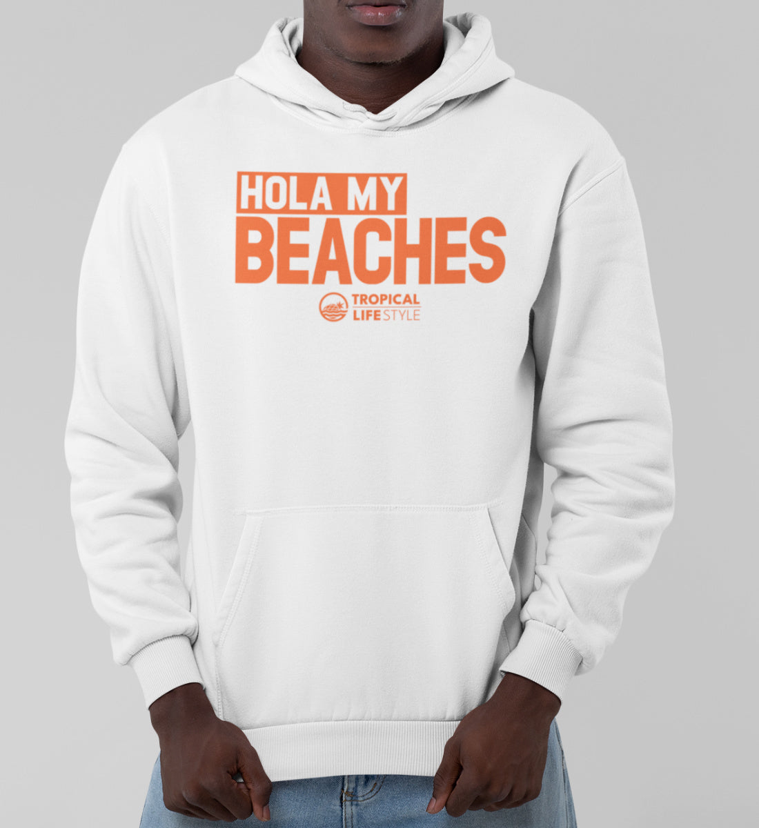 Hola My Beaches - Tropical Lifestyle  - Unisex Organic Hoodie