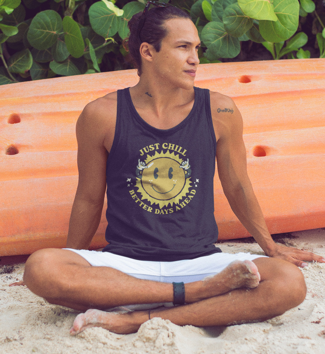 Just Chill - Better Days Ahead  - Herren Premium Organic Shirt