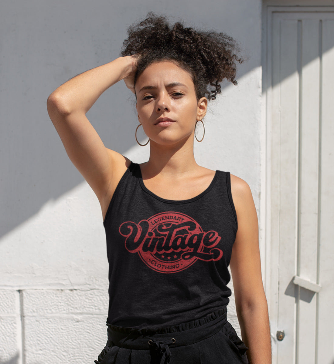 Legendary Vintage Denim Clothing  - Damen Premium Organic Tanktop ST/ST