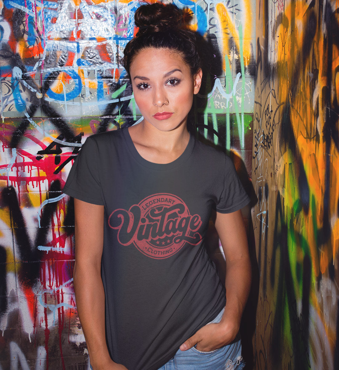Legendary Vintage Denim Clothing  - Damen Premium Organic Shirt