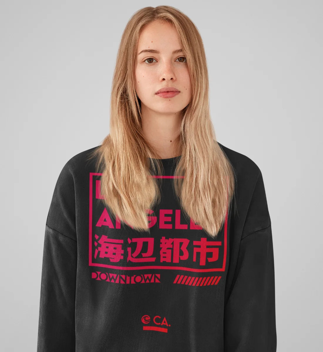 Los Angeles Downtown California  - Unisex Organic Sweatshirt ST/ST