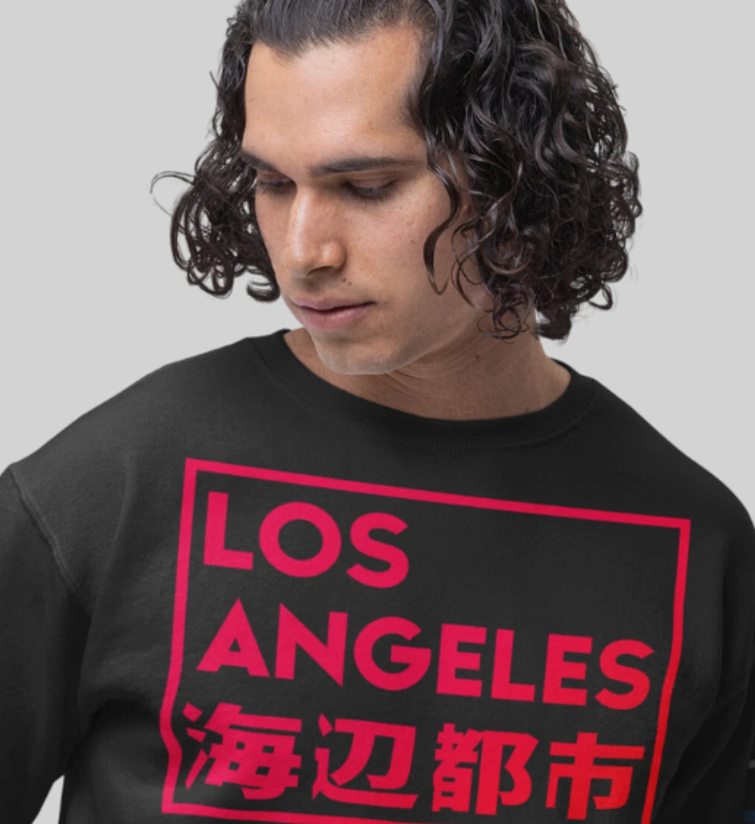 Los Angeles Downtown California  - Unisex Organic Sweatshirt ST/ST