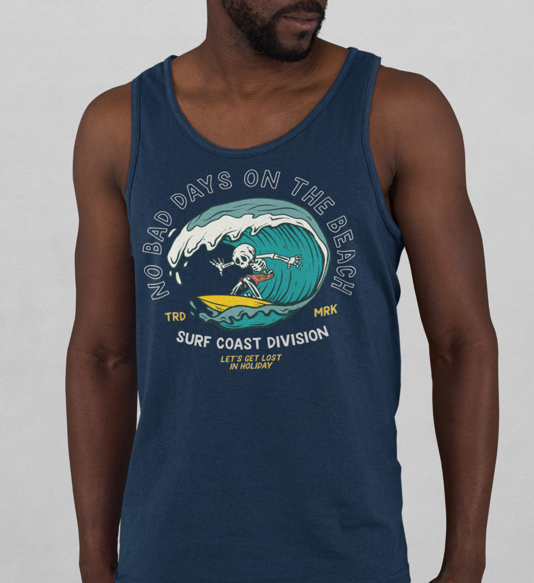 No Bad Days On The Beach - Herren Tanktop