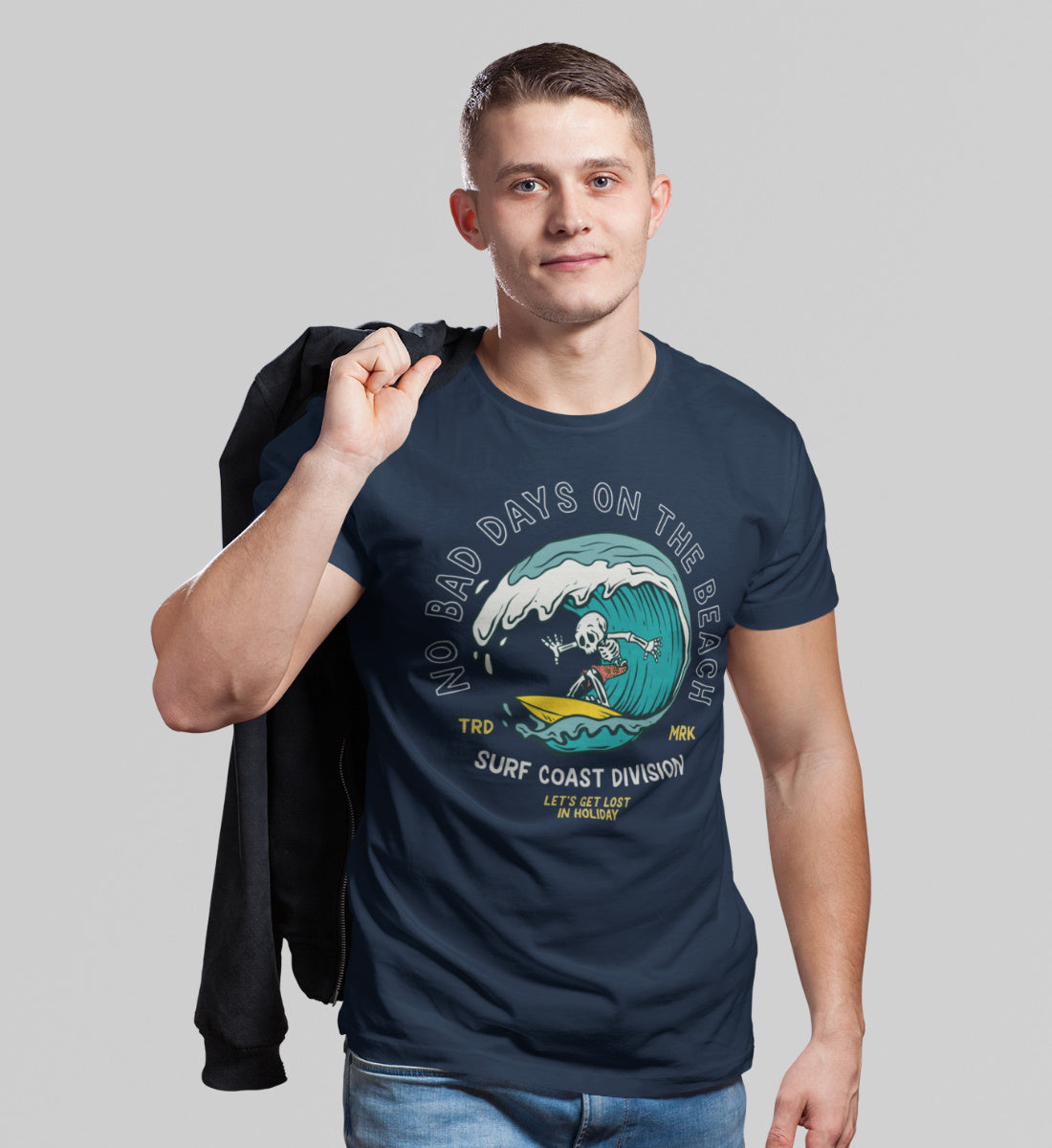 No Bad Days On The Beach - Herren Shirt