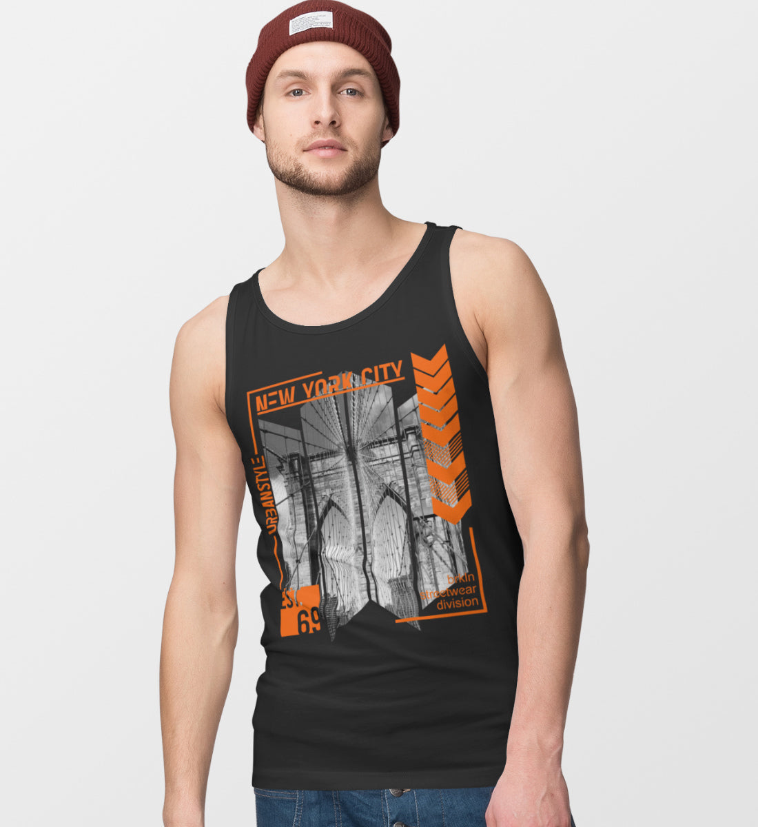 New York City Brooklyn Bridge  - Herren Tanktop