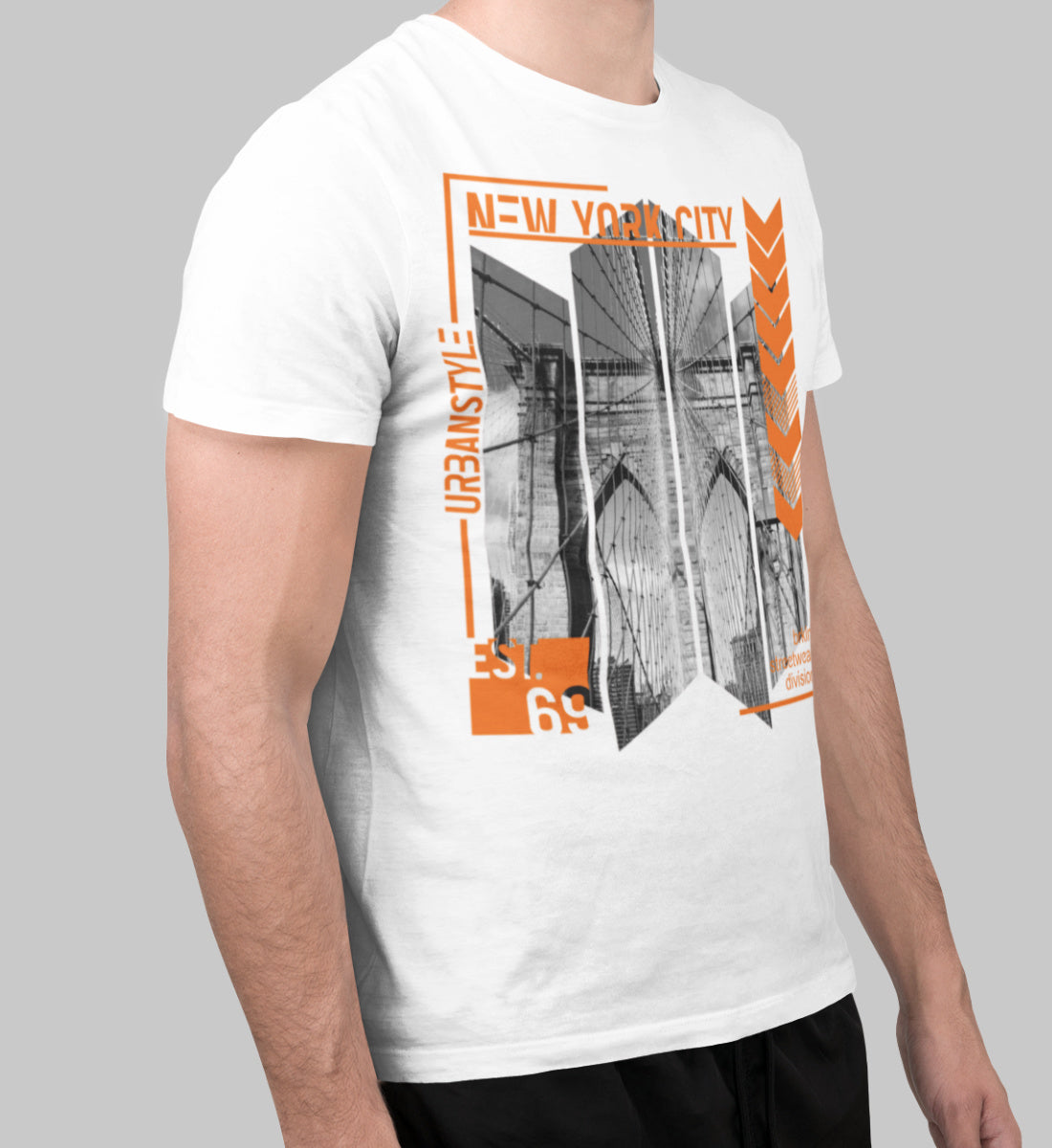 New York City Brooklyn Bridge  - Herren Shirt