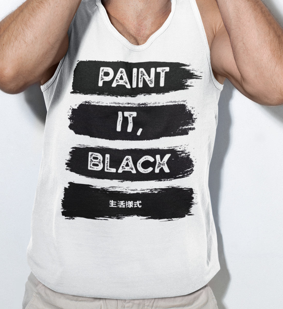 Paint It Black  - Herren Tanktop