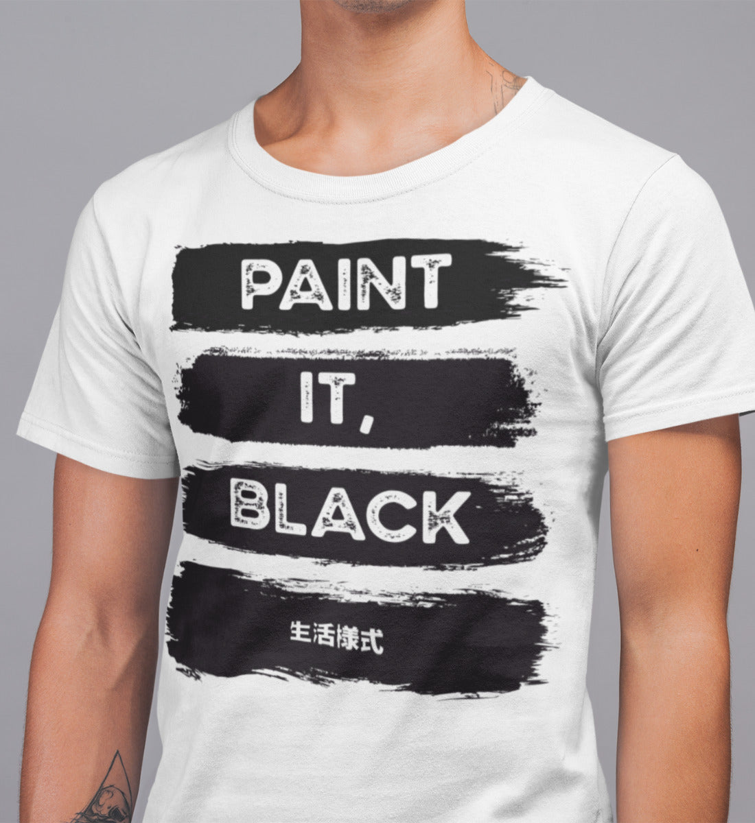 Paint It Black  - Herren Shirt