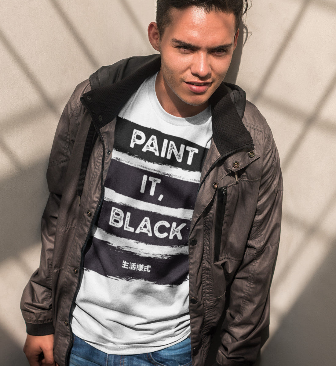 Paint It Black  - Herren Shirt