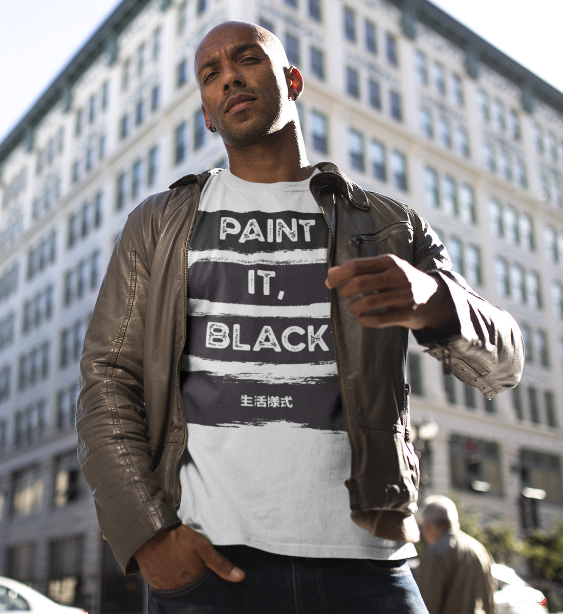 Paint It Black  - Herren Premium Organic Shirt