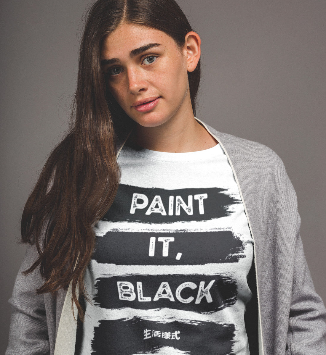 Paint It Black  - Damen Premium Organic Shirt