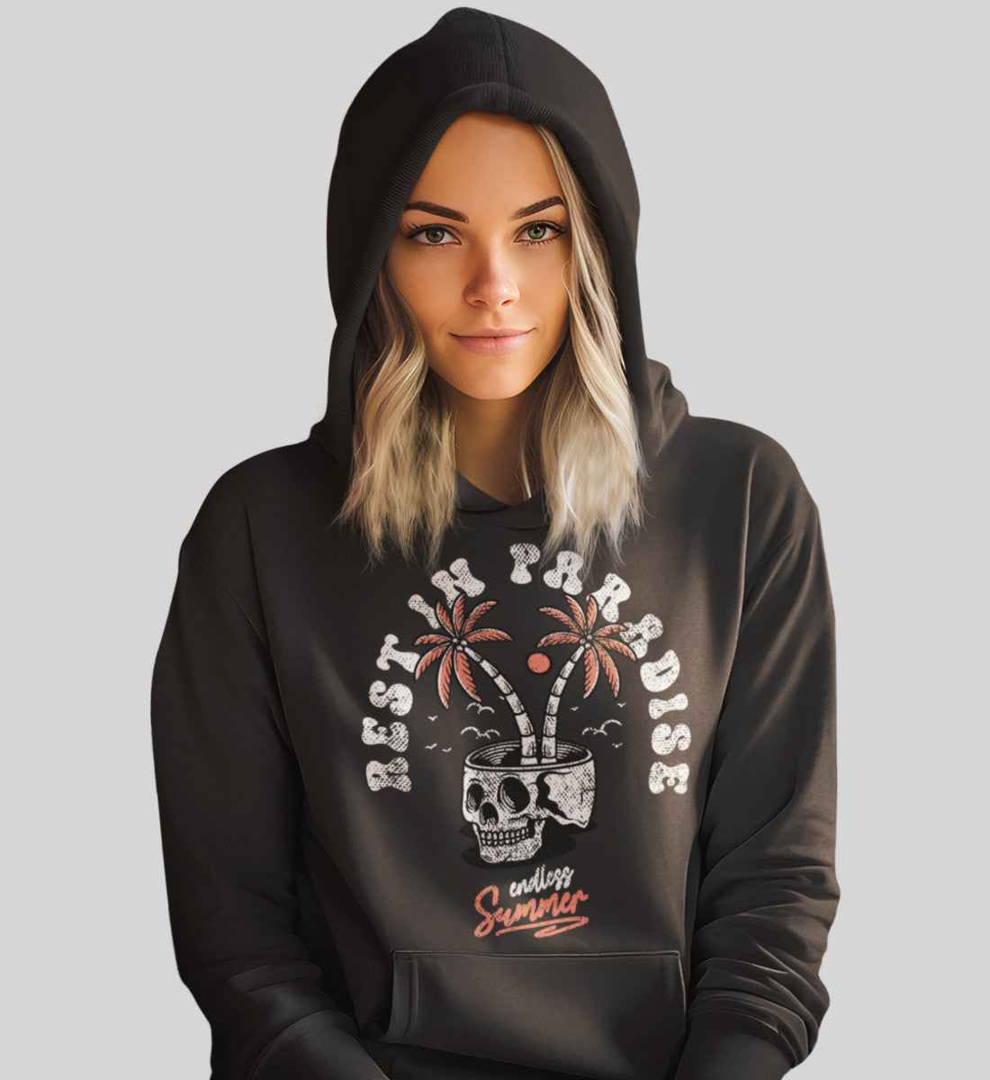 Rest In Paradise - Endless Summer  - Damen Organic Hoodie ST/ST