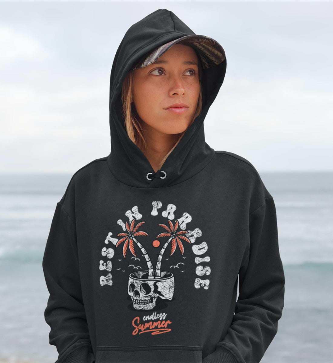 Rest In Paradise - Endless Summer  - Damen Organic Hoodie ST/ST