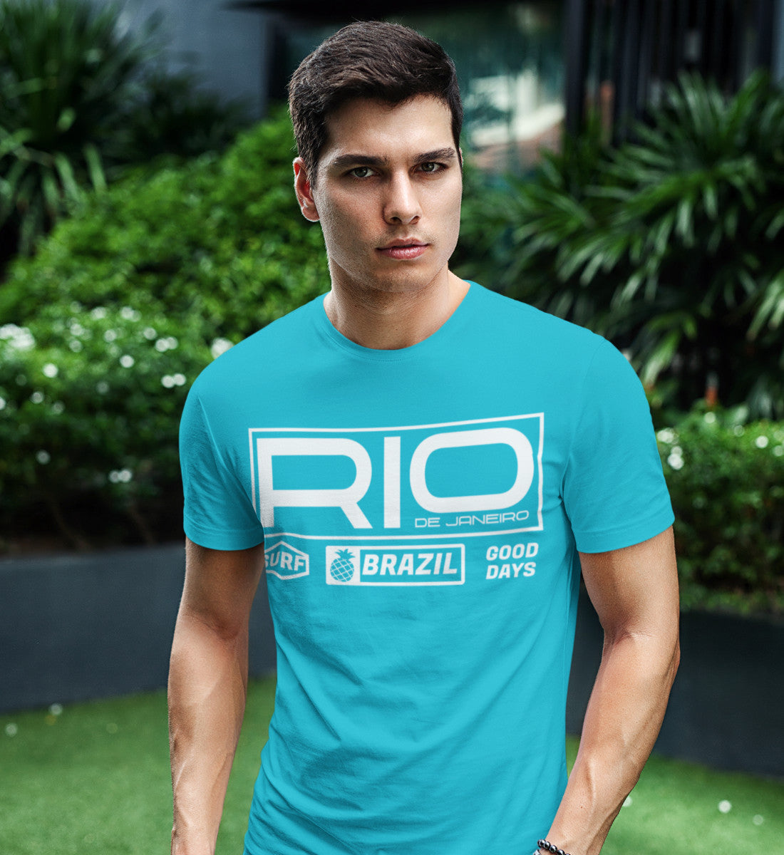 Rio de Janeiro Brazil  - Herren Premium Organic Shirt