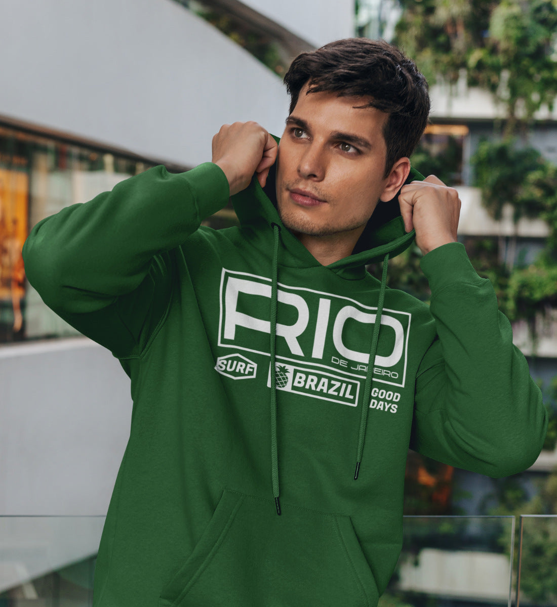 Rio de Janeiro Brazil  - Unisex Organic Hoodie