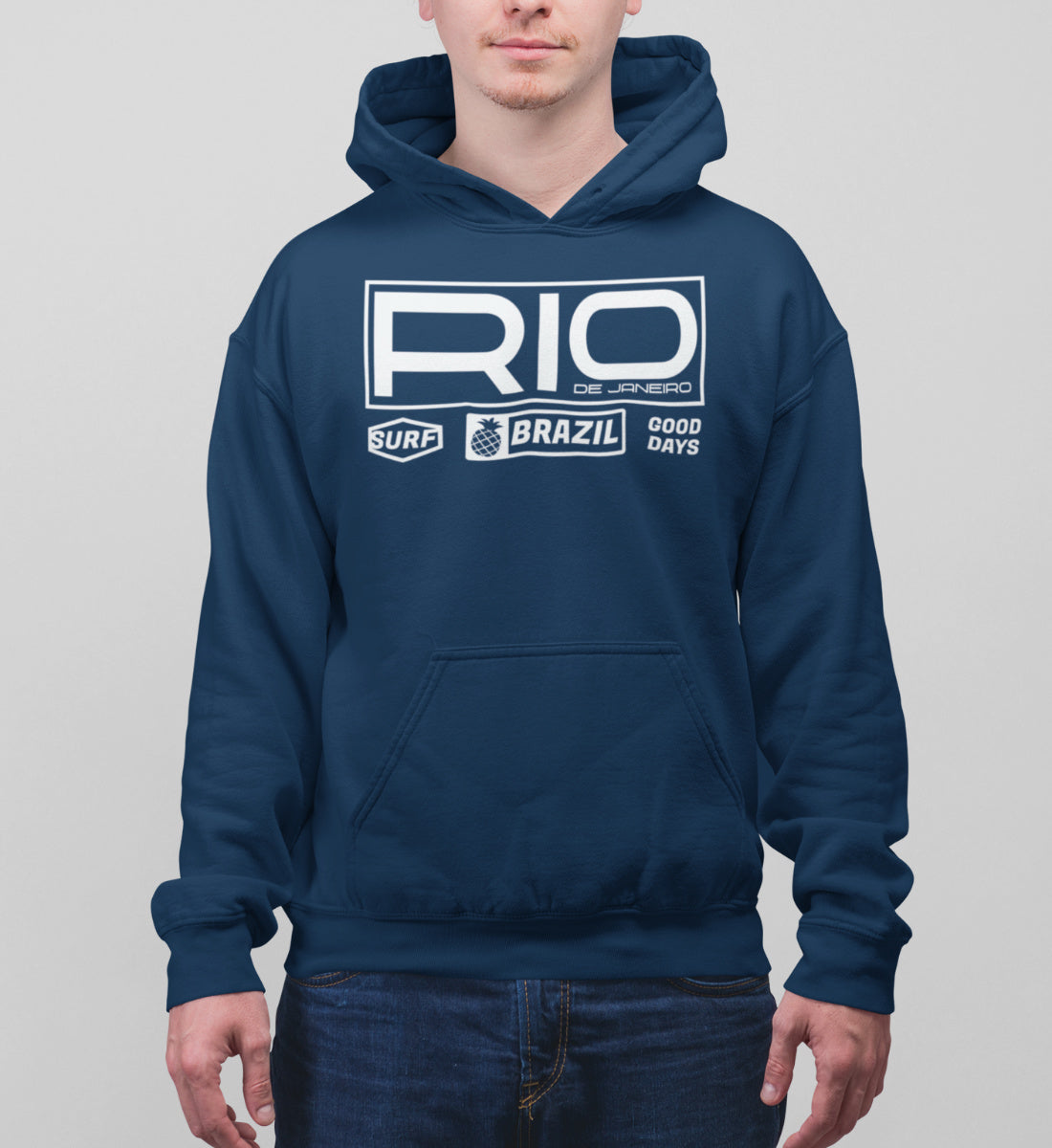 Rio de Janeiro Brazil  - Unisex Organic Hoodie