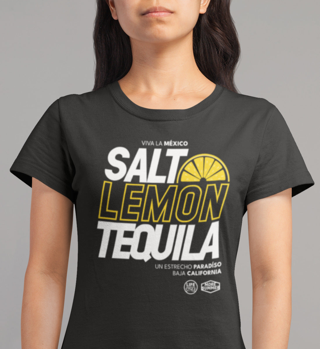 Salt Lemon Tequila Viva La Mexico  - Damenshirt