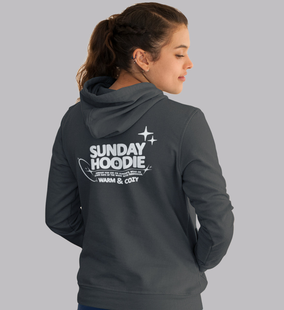 Sunday Hoodie - Warm & Cozy - Streetwear  - Unisex Premium Organic Hoodie 2.0 ST/ST