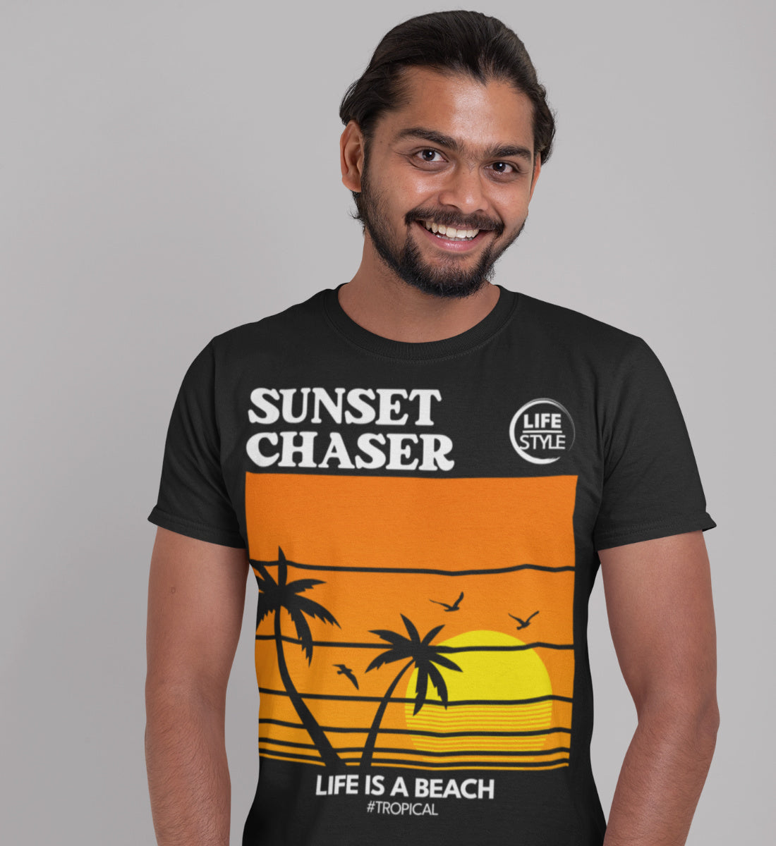 Sunset Chaser   - Herren Premium Organic Shirt