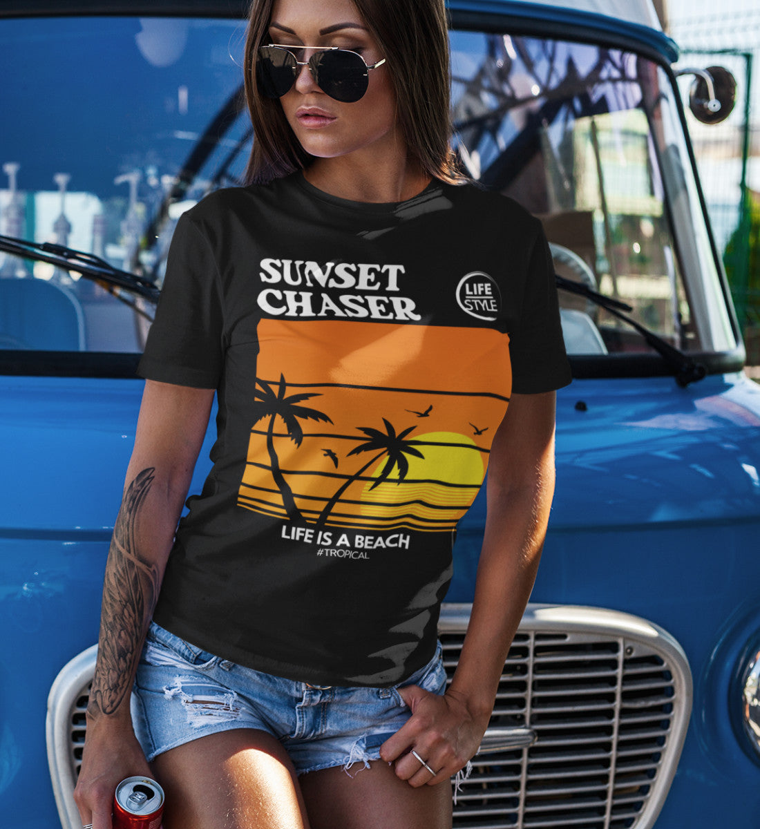 Sunset Chaser   - Damenshirt