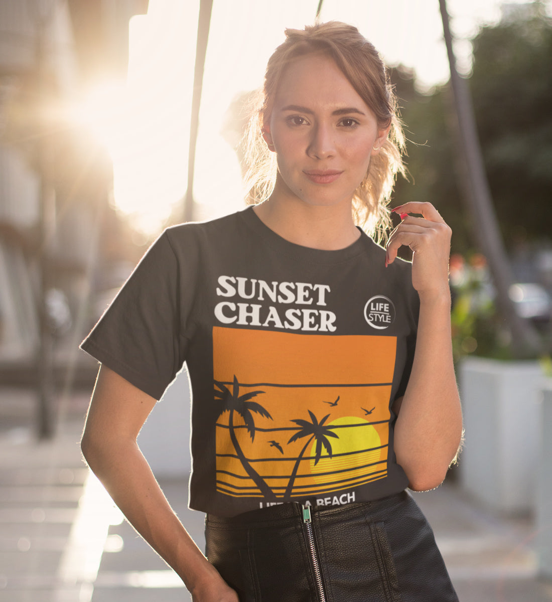 Sunset Chaser   - Damenshirt