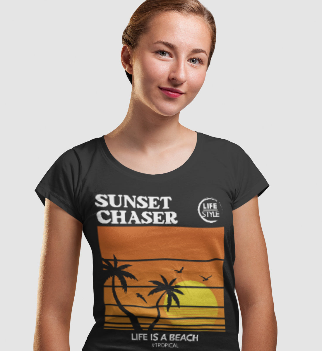 Sunset Chaser   - Damen Premium Organic Shirt