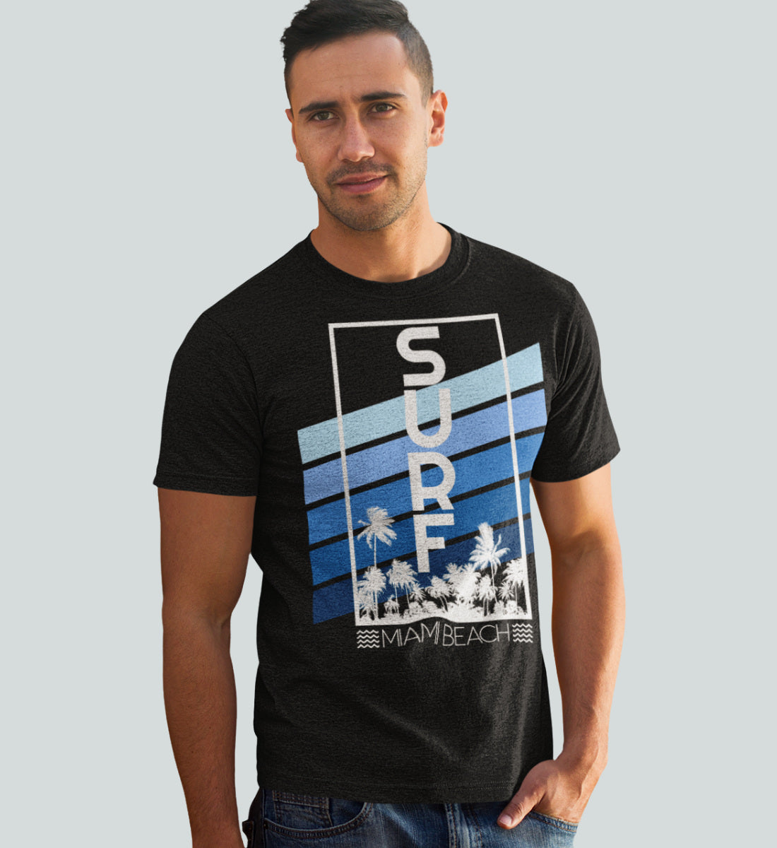 Surf Miami Beach  - Herren Shirt