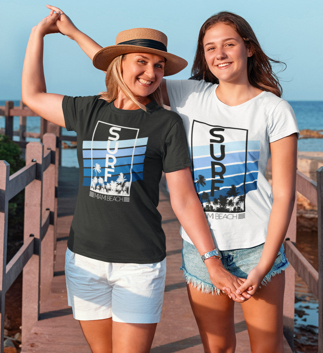 Surf Miami Beach  - Damenshirt