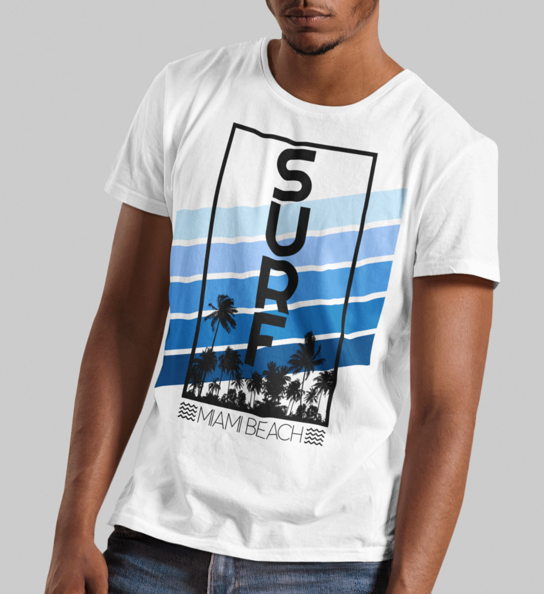 Surf Miami Beach  - Herren Shirt