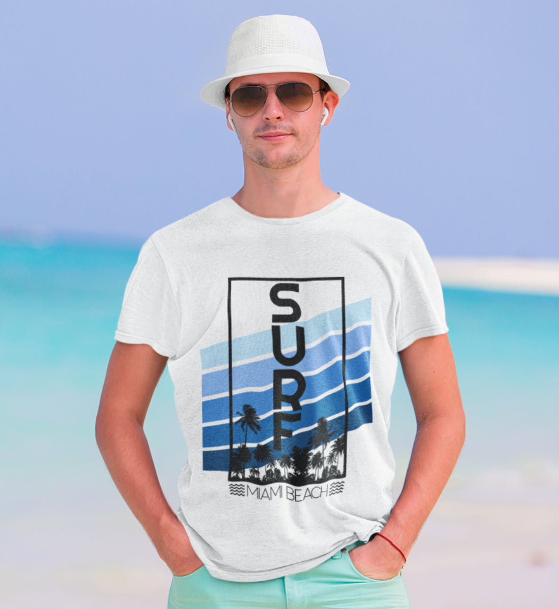 Surf Miami Beach  - Herren Shirt