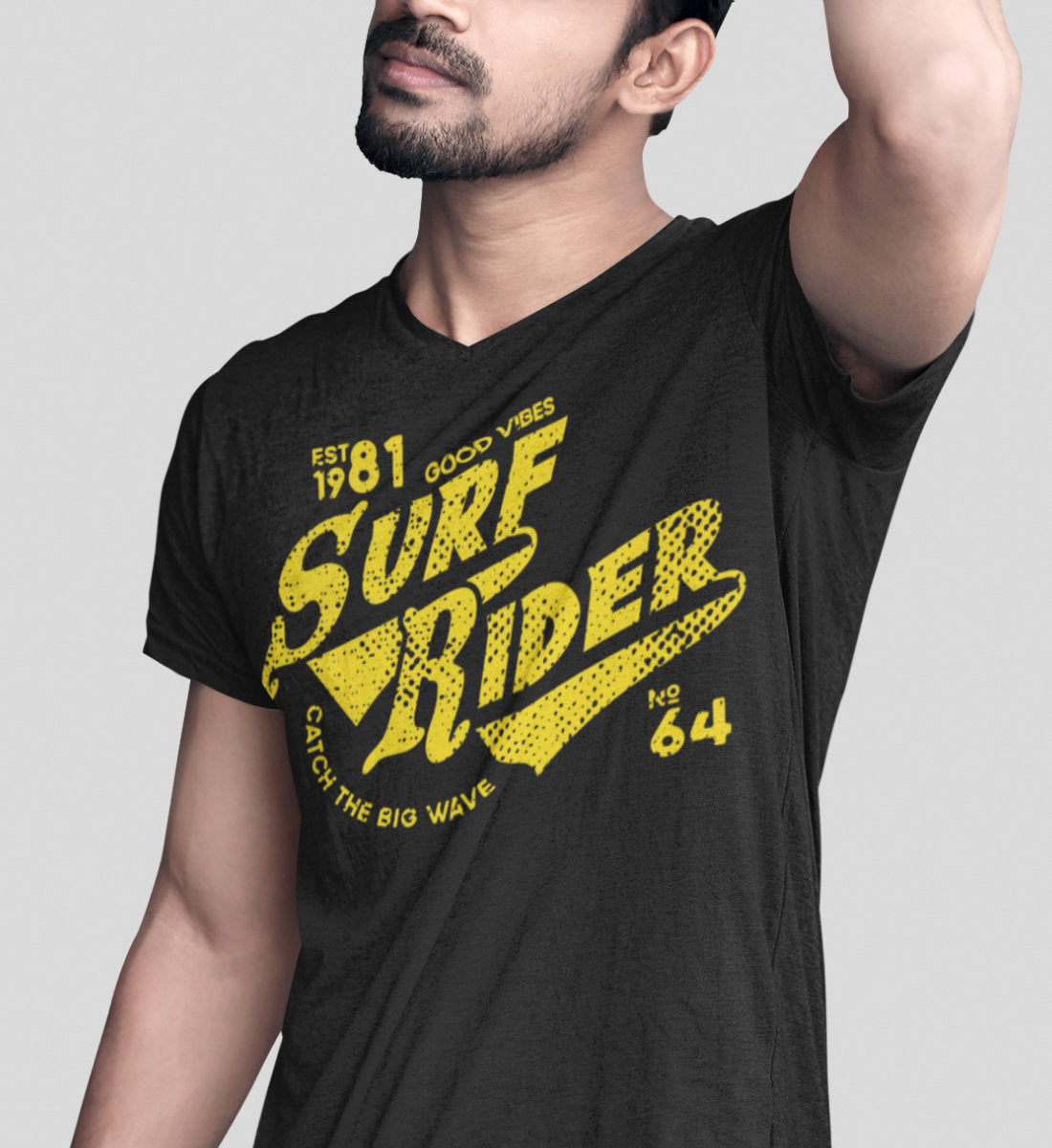 Surf Rider - Catch The Big Wave  - Herren Shirt