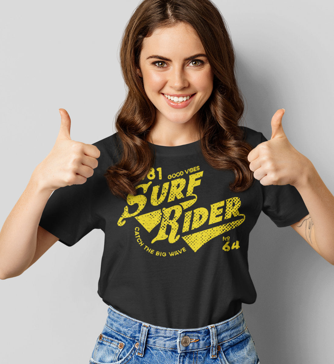 Surf Rider - Catch The Big Wave  - Damenshirt