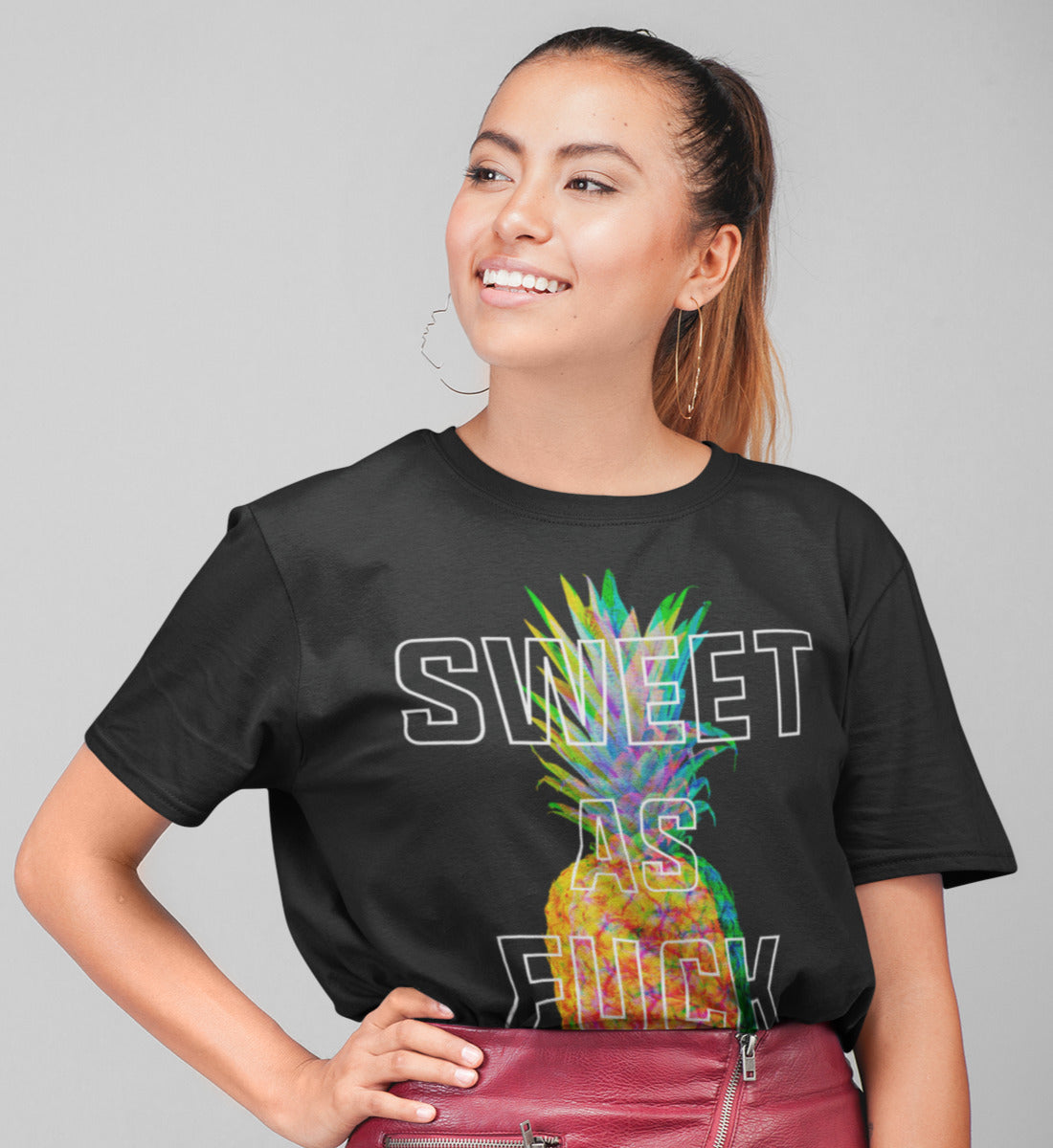 Sweet as Fuck Pineapple  - Damenshirt