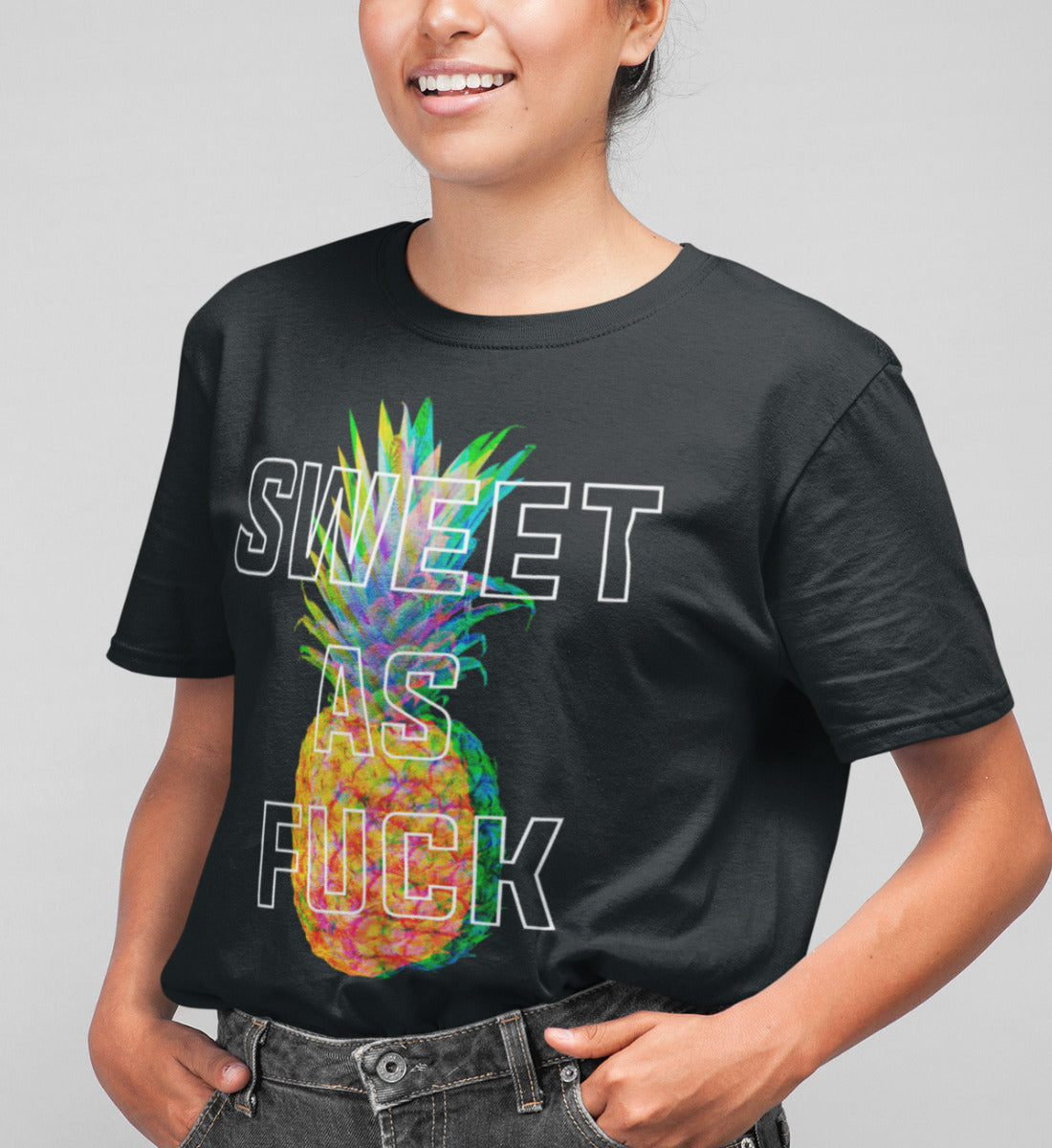 Sweet as Fuck Pineapple  - Damenshirt