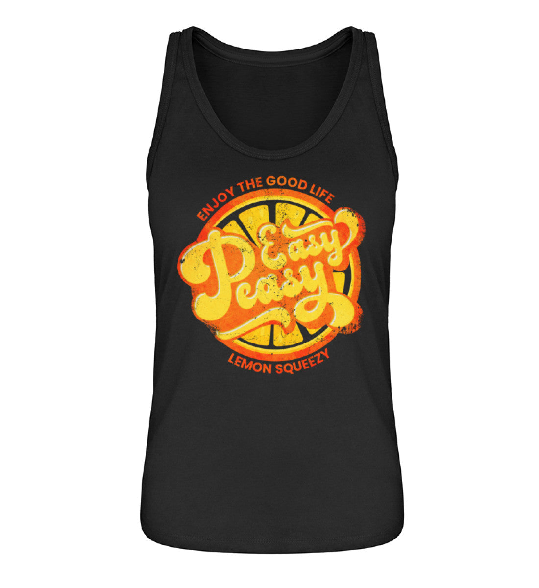 Easy Peasy Lemon Squeezy - Enjoy The Good Life  - Damen Premium Organic Tanktop ST/ST