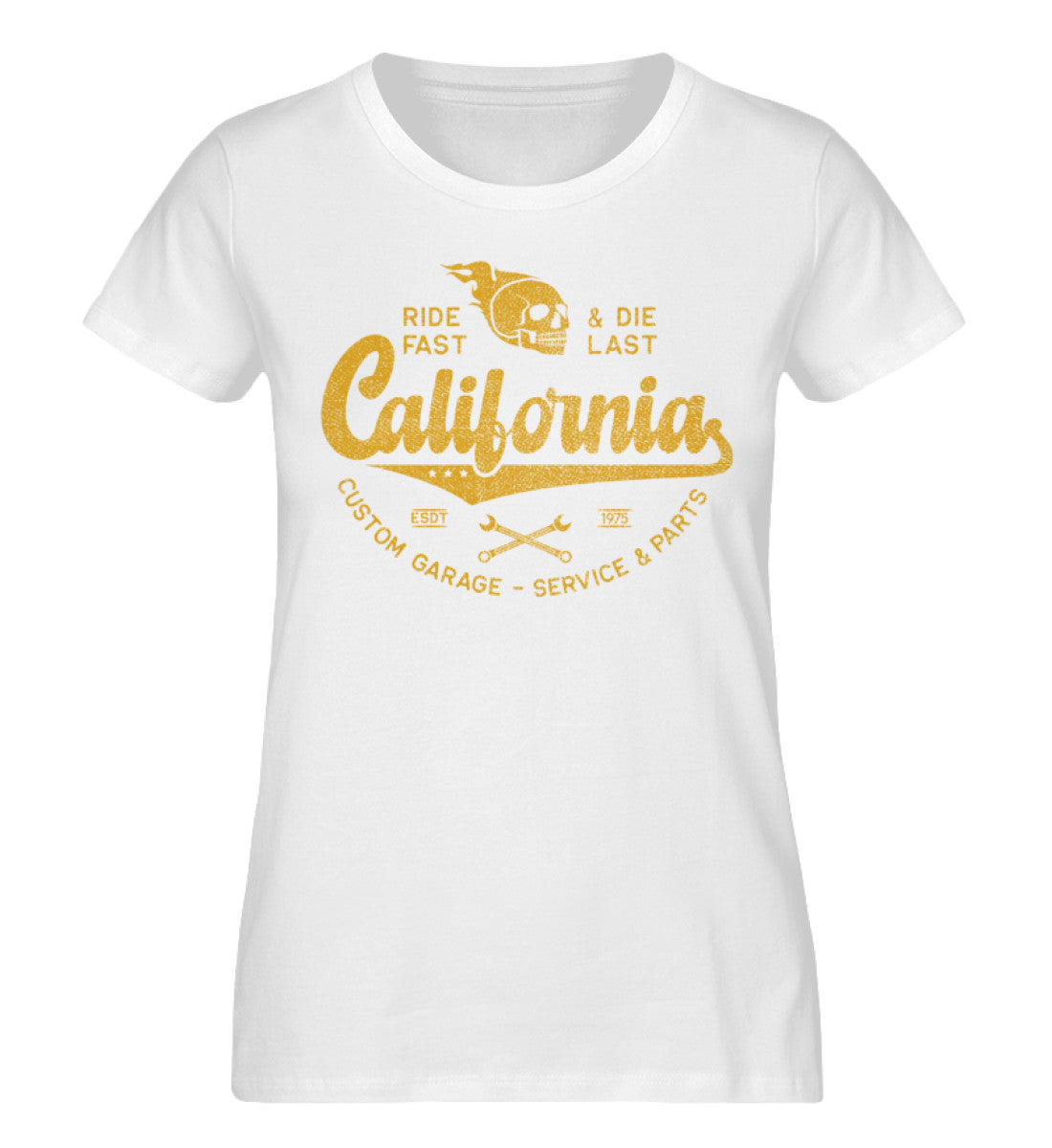 California - Ride Fast & Die Last  - Damen Premium Organic Shirt